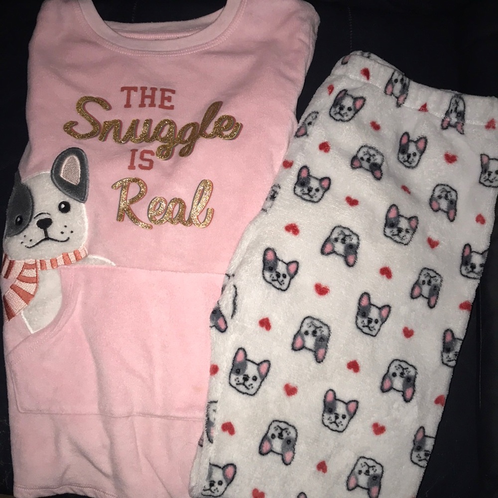 Girls XL PJ set & pair of Jordache shorts nwt